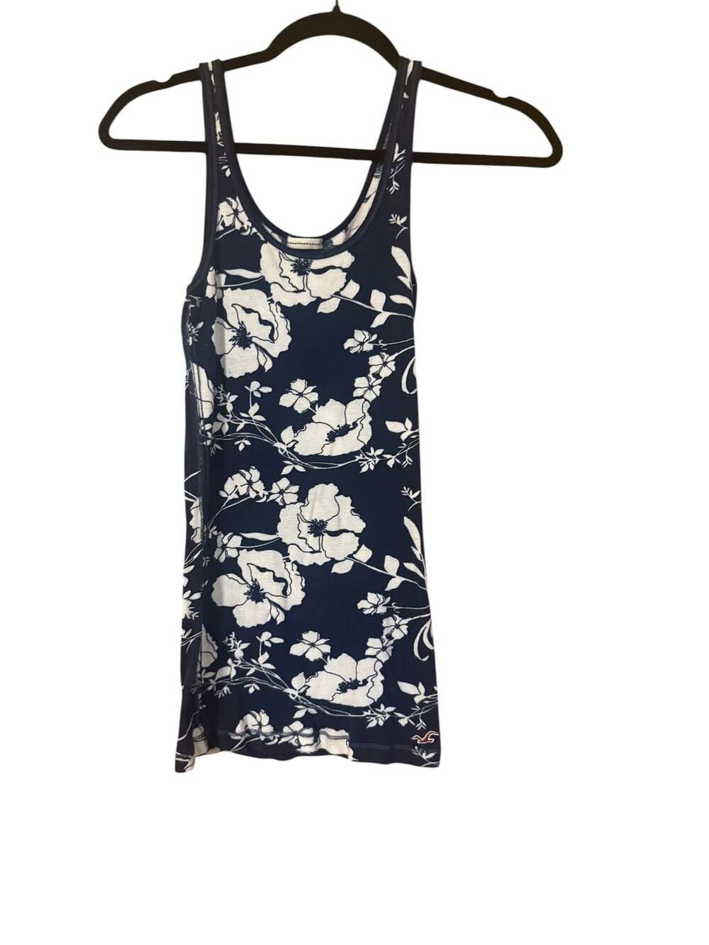Y2K vintage Hollister Pacific  Floral Print Racerback Tank in‎ perfect condition